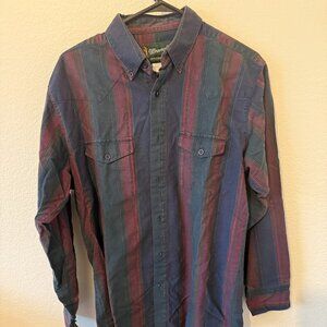 Wrangler 16-34 Medium striped shirt